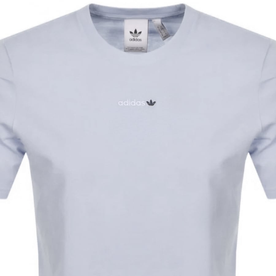 Alternative Image for Productadidas Originals Linear Repeat T Shirt Blue2